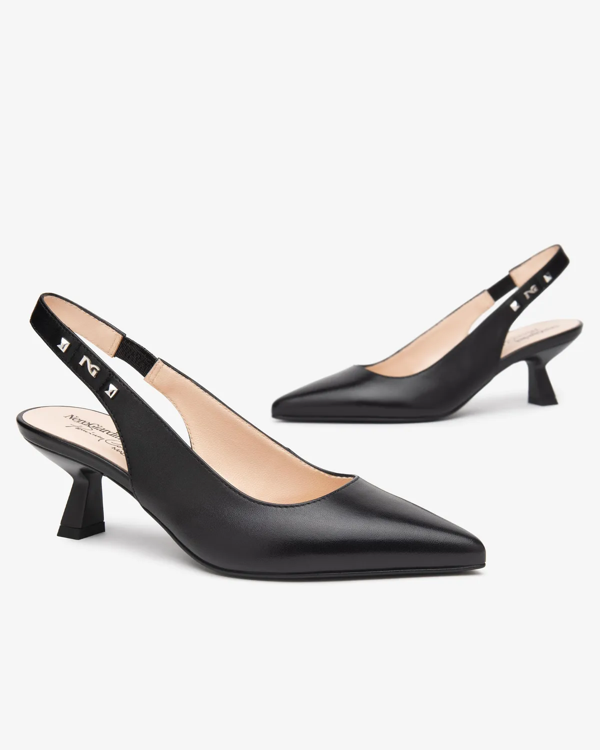 NeroGiardini slingback piele damă vară cu baretă
