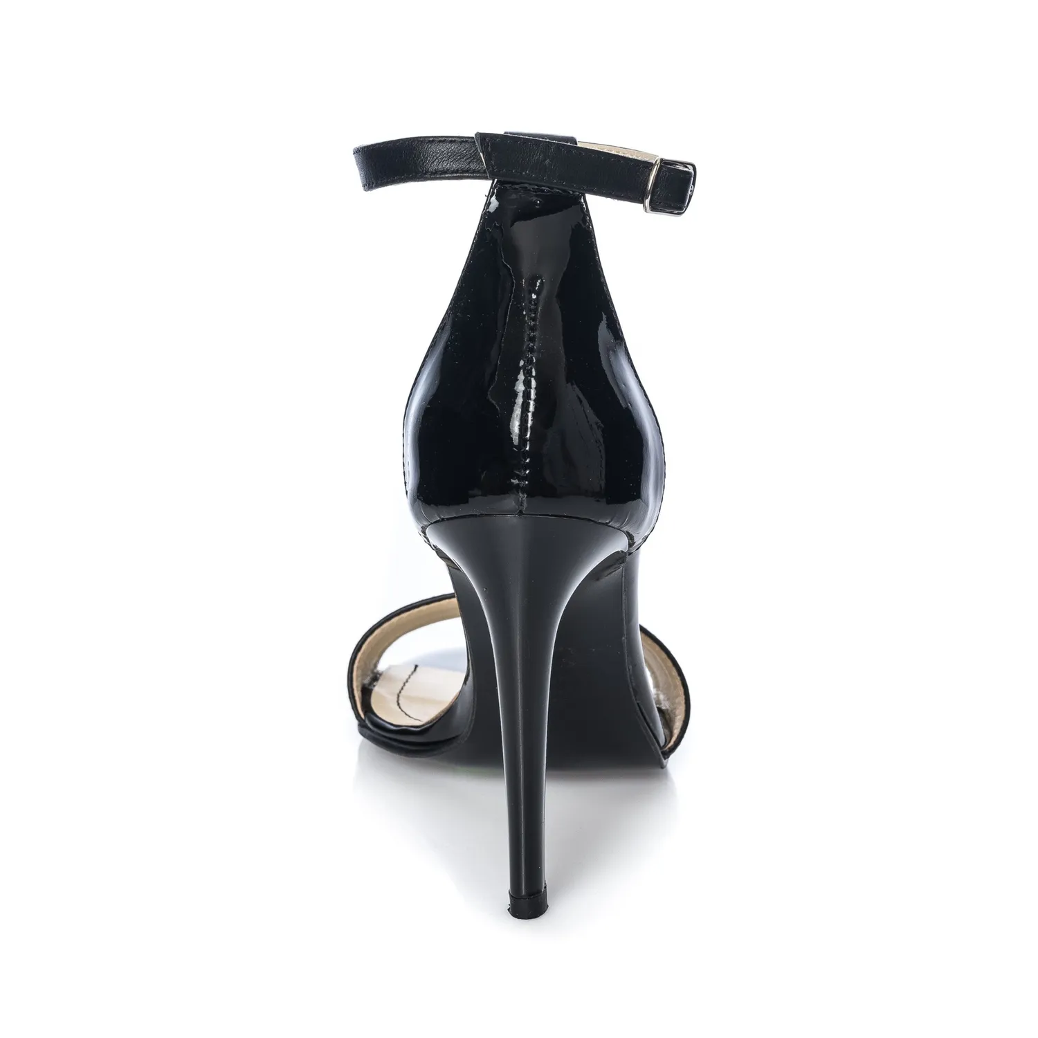 Catinca Shoes S10 NL sandale dama piele negru lac