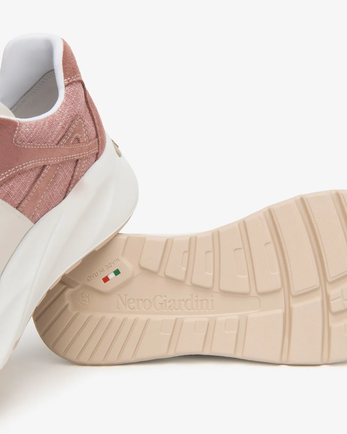 NeroGiardini sneakers dama velur textil vara