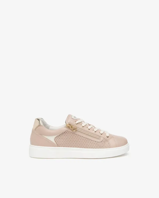 NeroGiardini sneakers dama piele si material tehnic