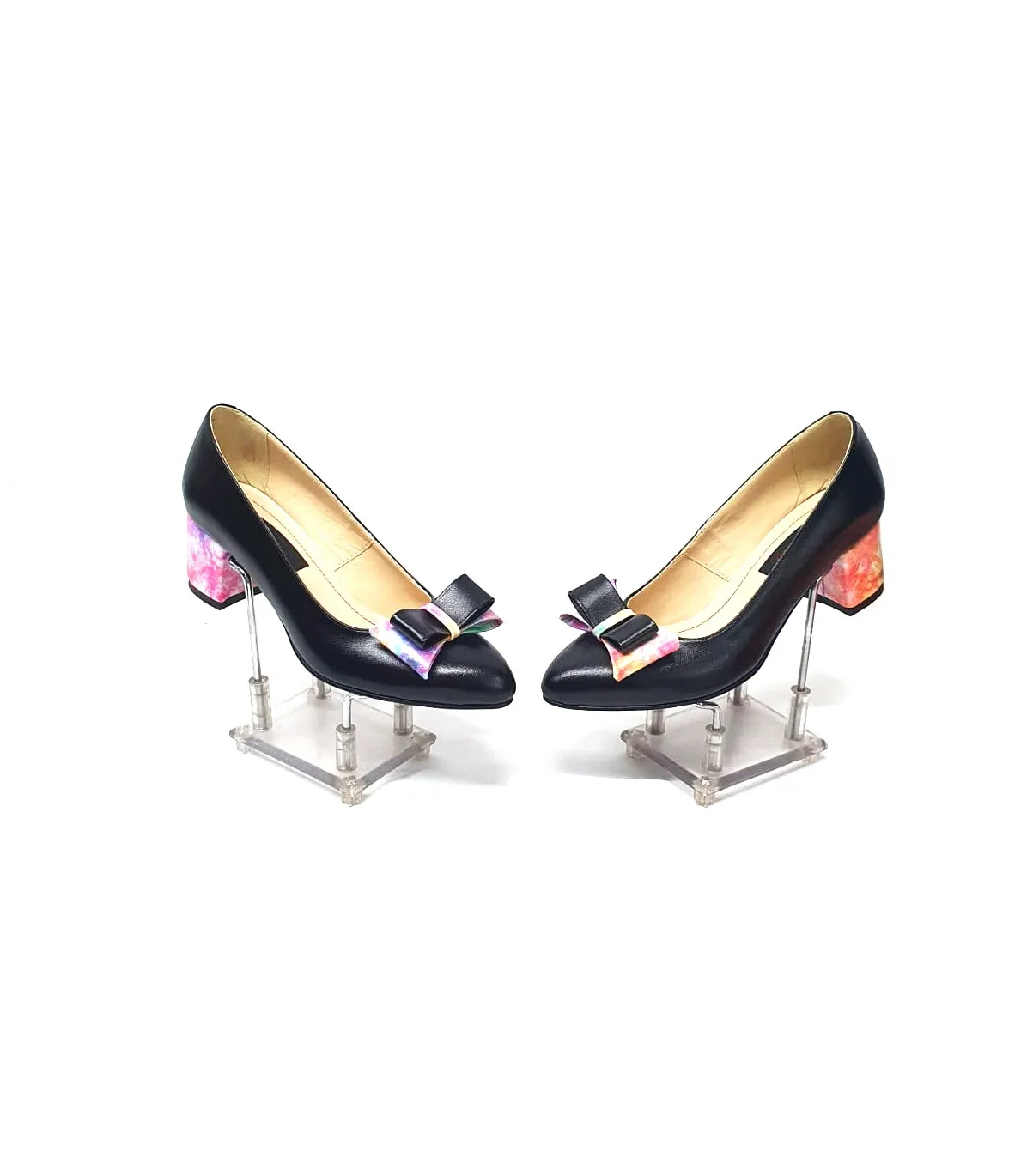 Catinca Shoes A12 NBF pantofi piele negru fermoar