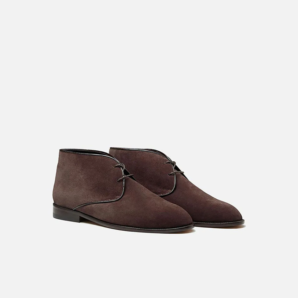 Cecilia Bringheli Vento Dark Brown ghete chukka