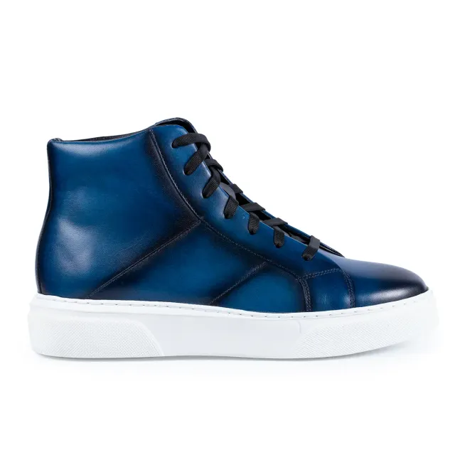 Lucas Ghete 855 Blue ghete piele toamna-iarna