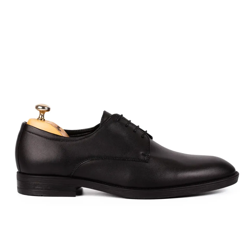 Lucas Shoes Elegant 346 pantofi negri piele naturala