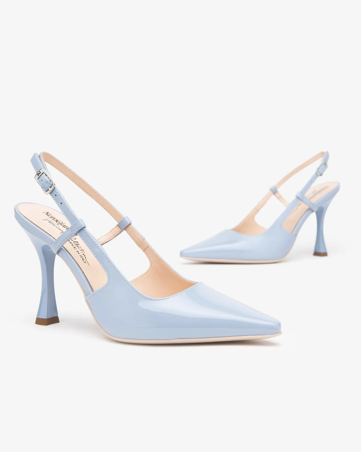 NeroGiardini Premium Collection slingback piele lacuita