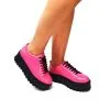 Catinca Shoes X3 RZ pantofi dama roz piele naturala