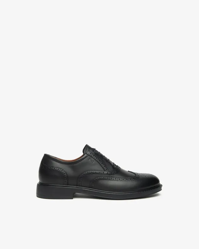 NeroGiardini pantofi piele barbati cu siret eleganti