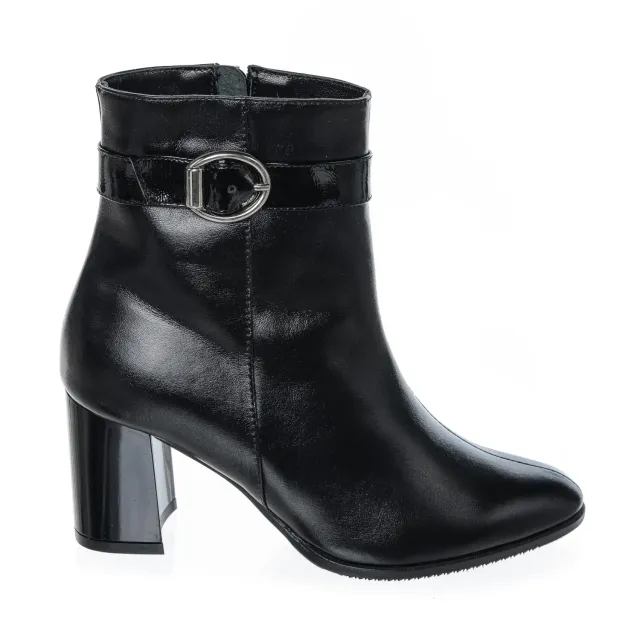 Catinca Shoes GX43 NBNL ghete dama piele negru lac
