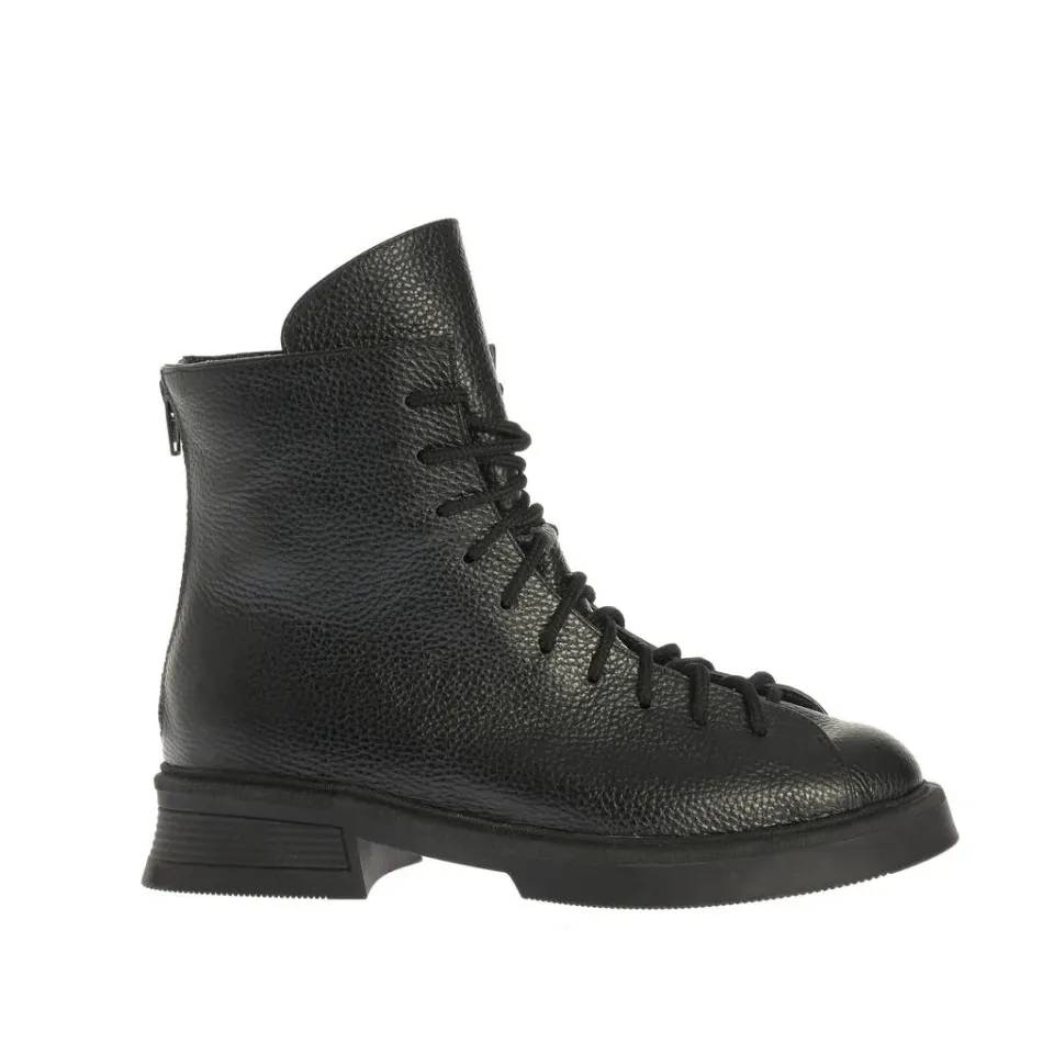 Ana Urbana Shoes Rosemarie bocanci negri piele naturala