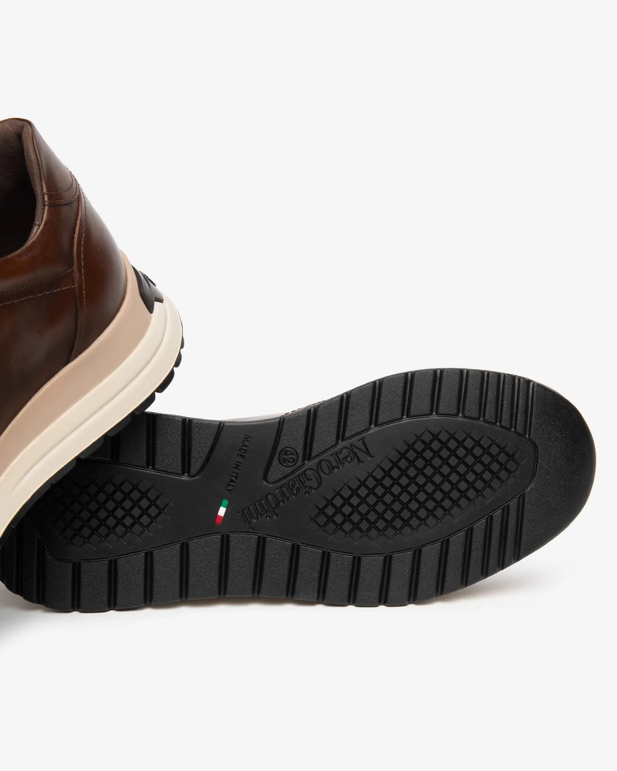 NeroGiardini sneakers piele bărbați cu șiret