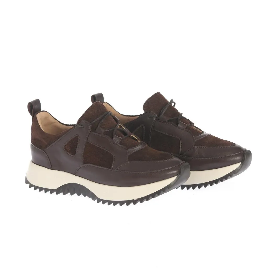 Ana Urbana Siena Brown pantofi maro talpa groasa
