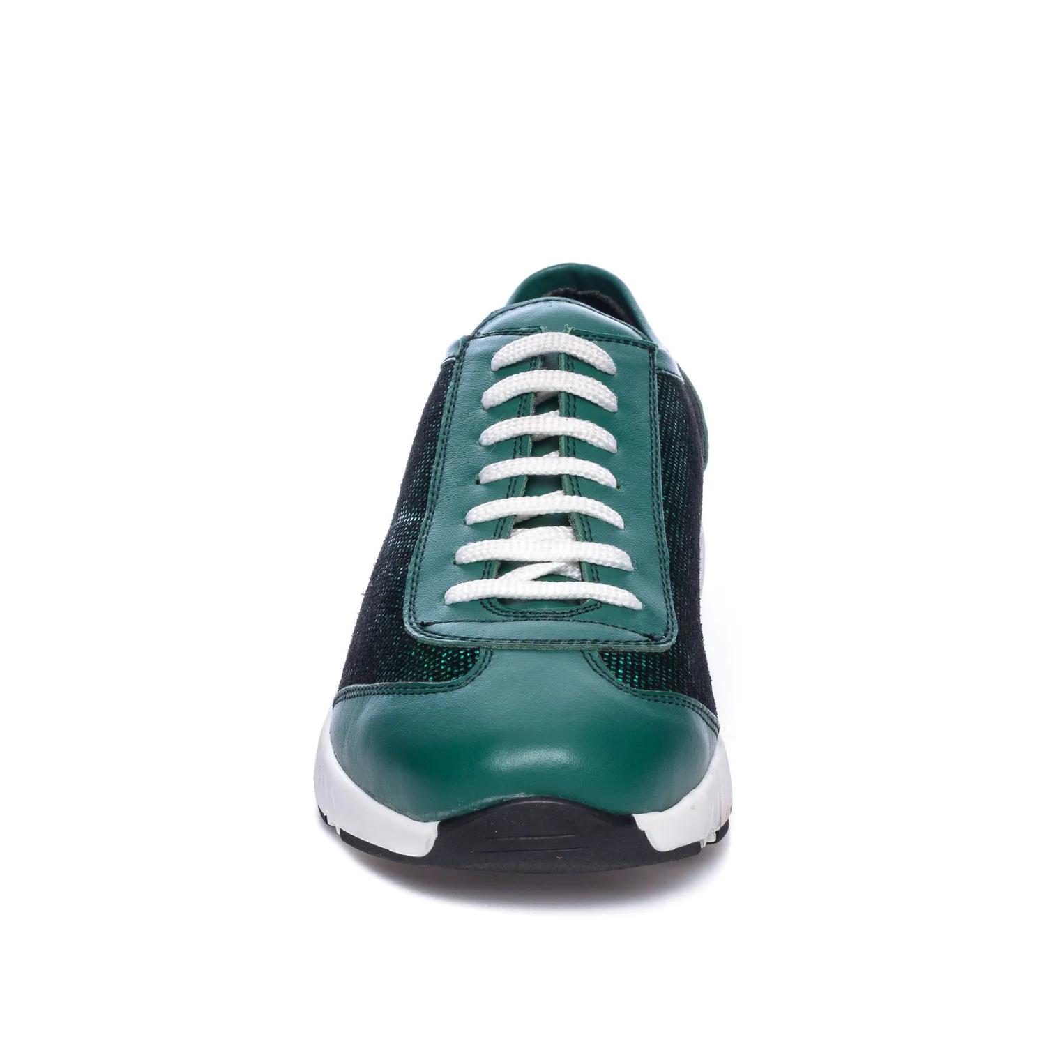 Catinca Shoes AD8 VSC pantofi sport piele verde