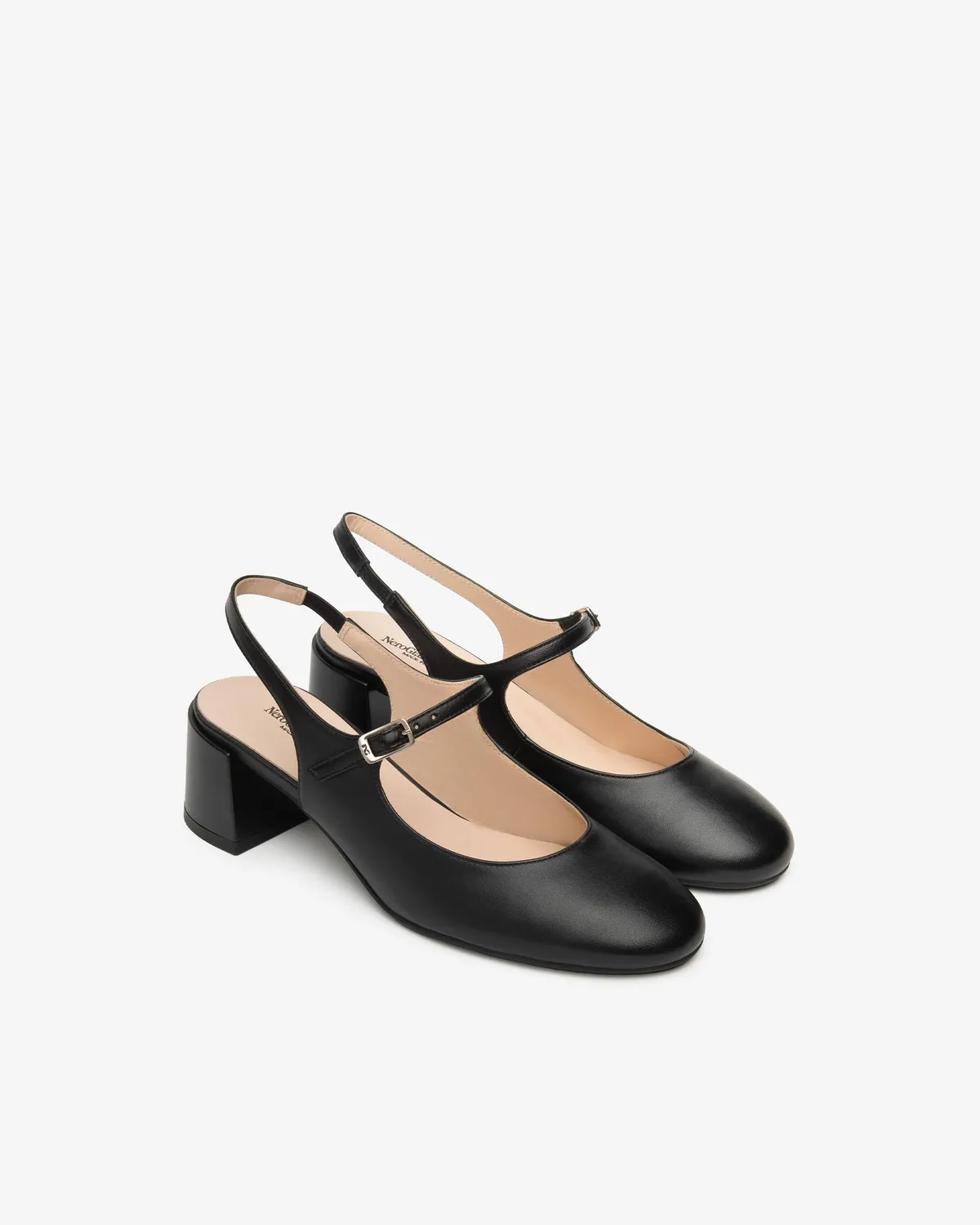 NeroGiardini sandale slingback piele damă vară