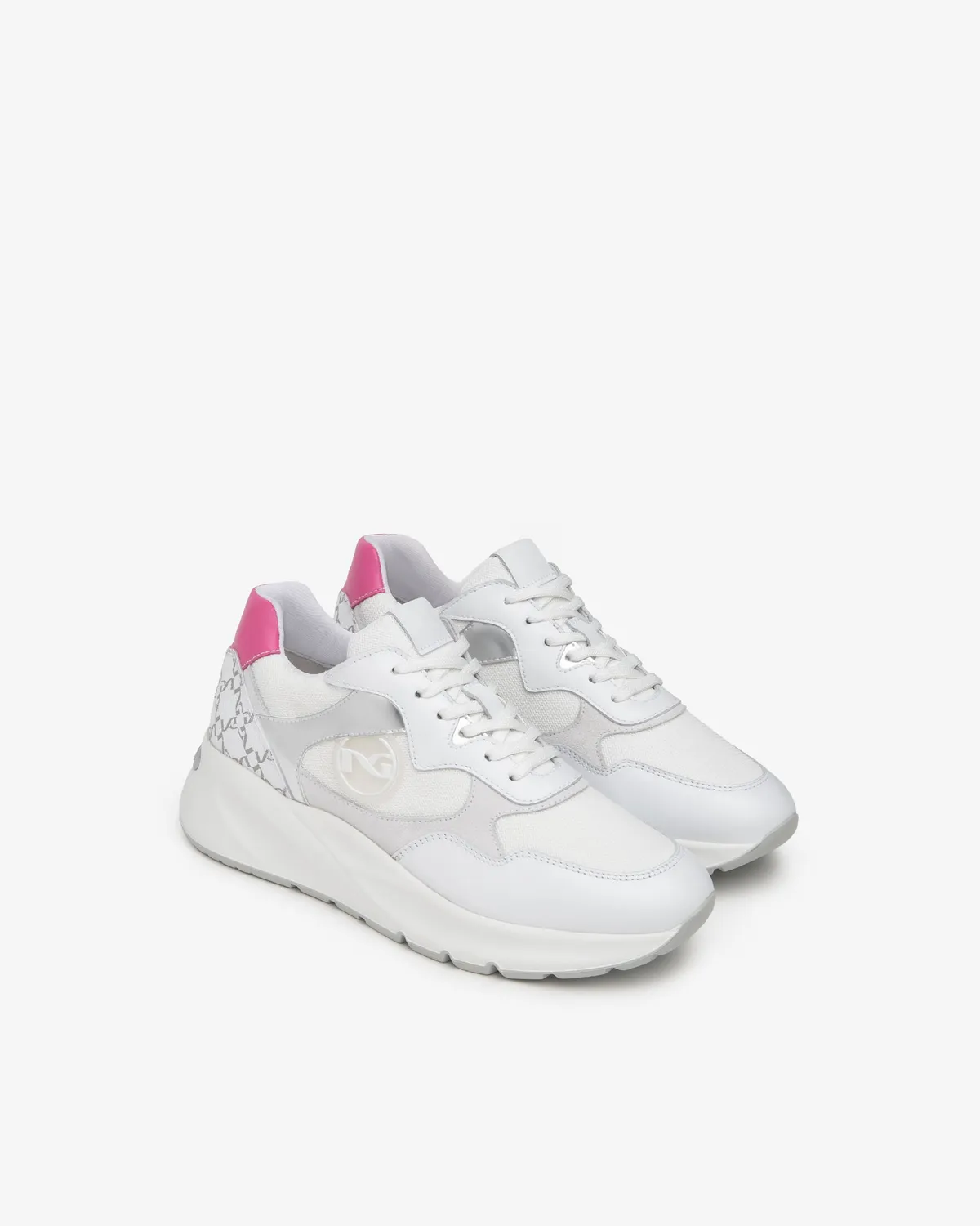 NeroGiardini Sneakers Dama Piele Intoarsa si Panza