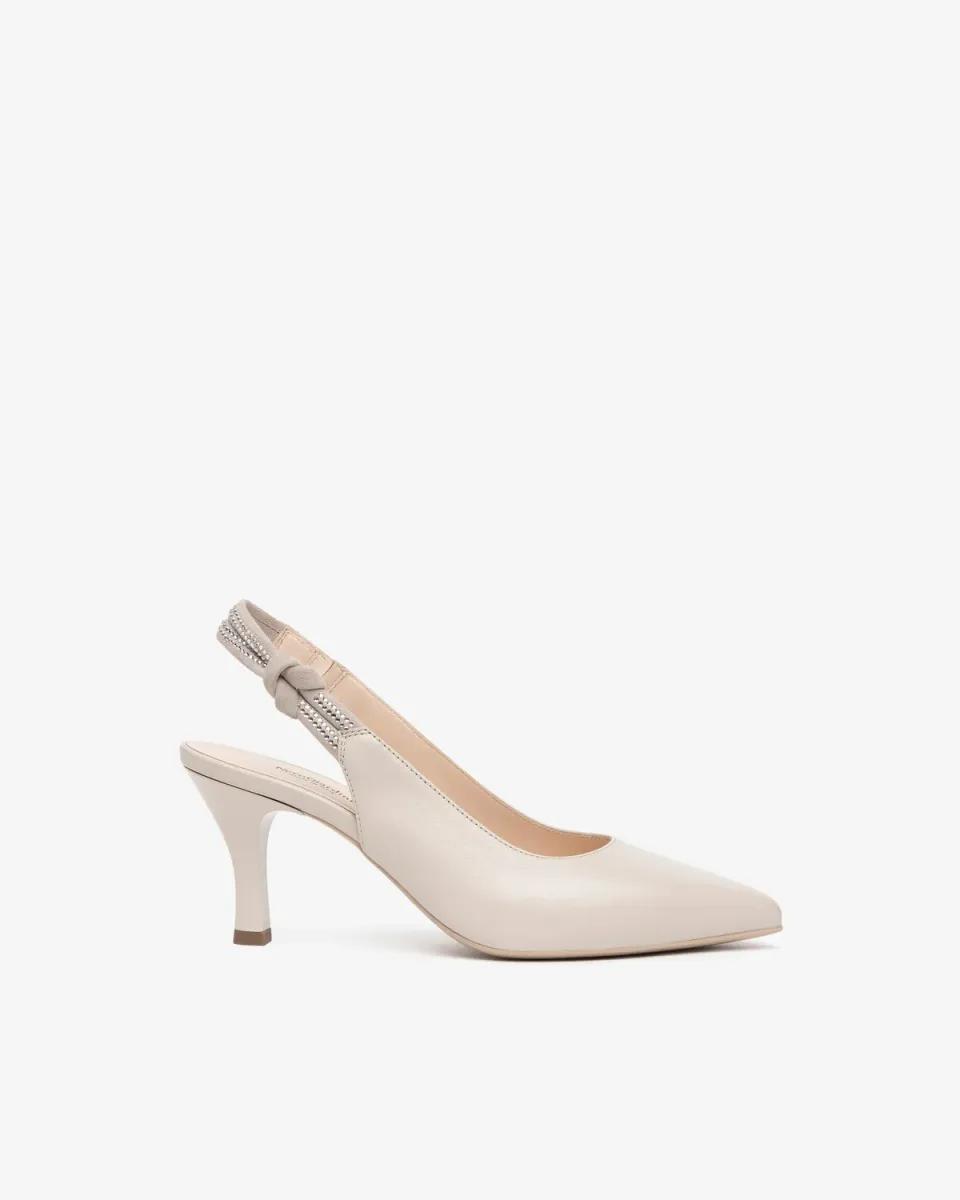 NeroGiardini Premium Collection pantofi slingback piele ocazie