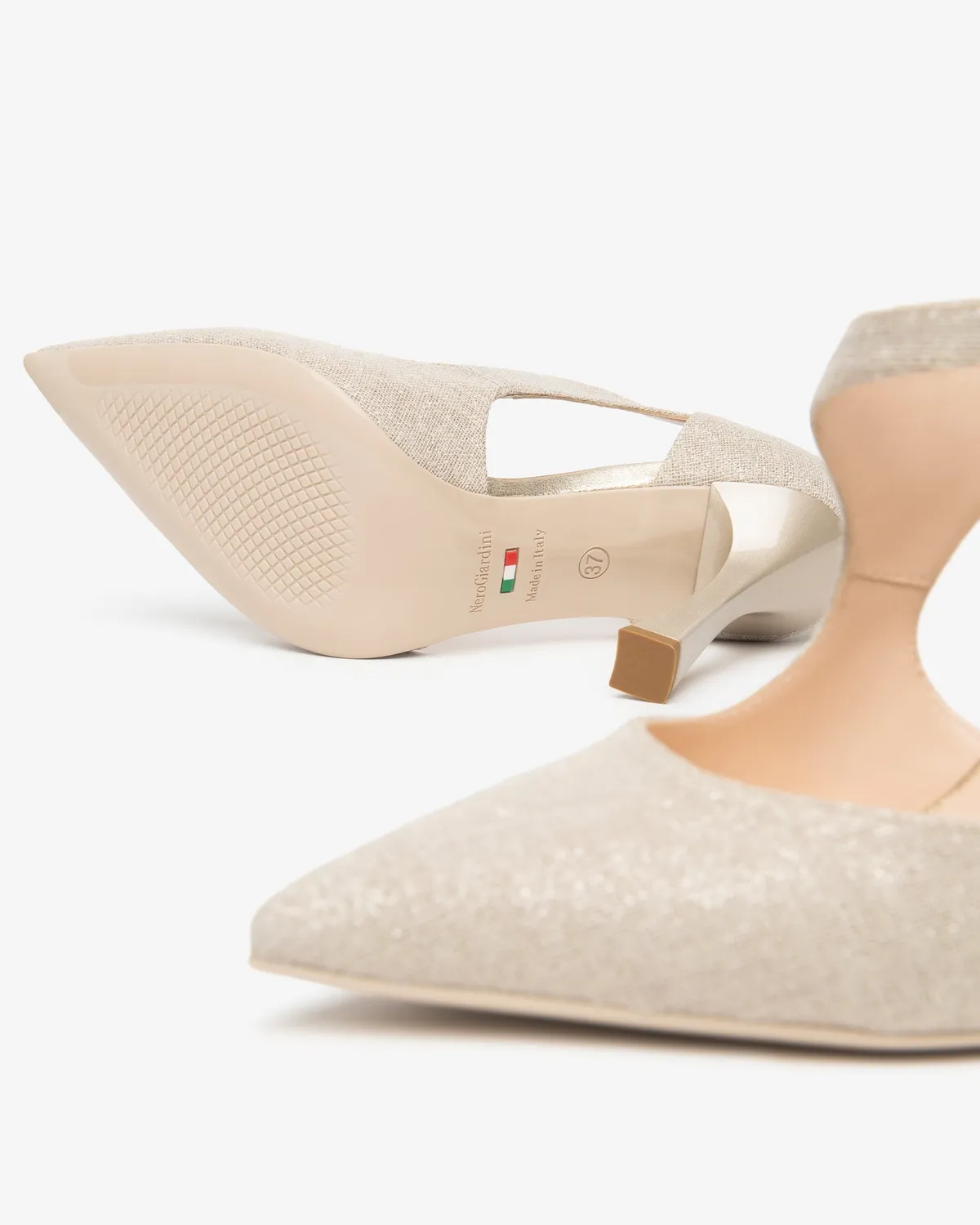 Pantofi eleganți damă NeroGiardini material textil
