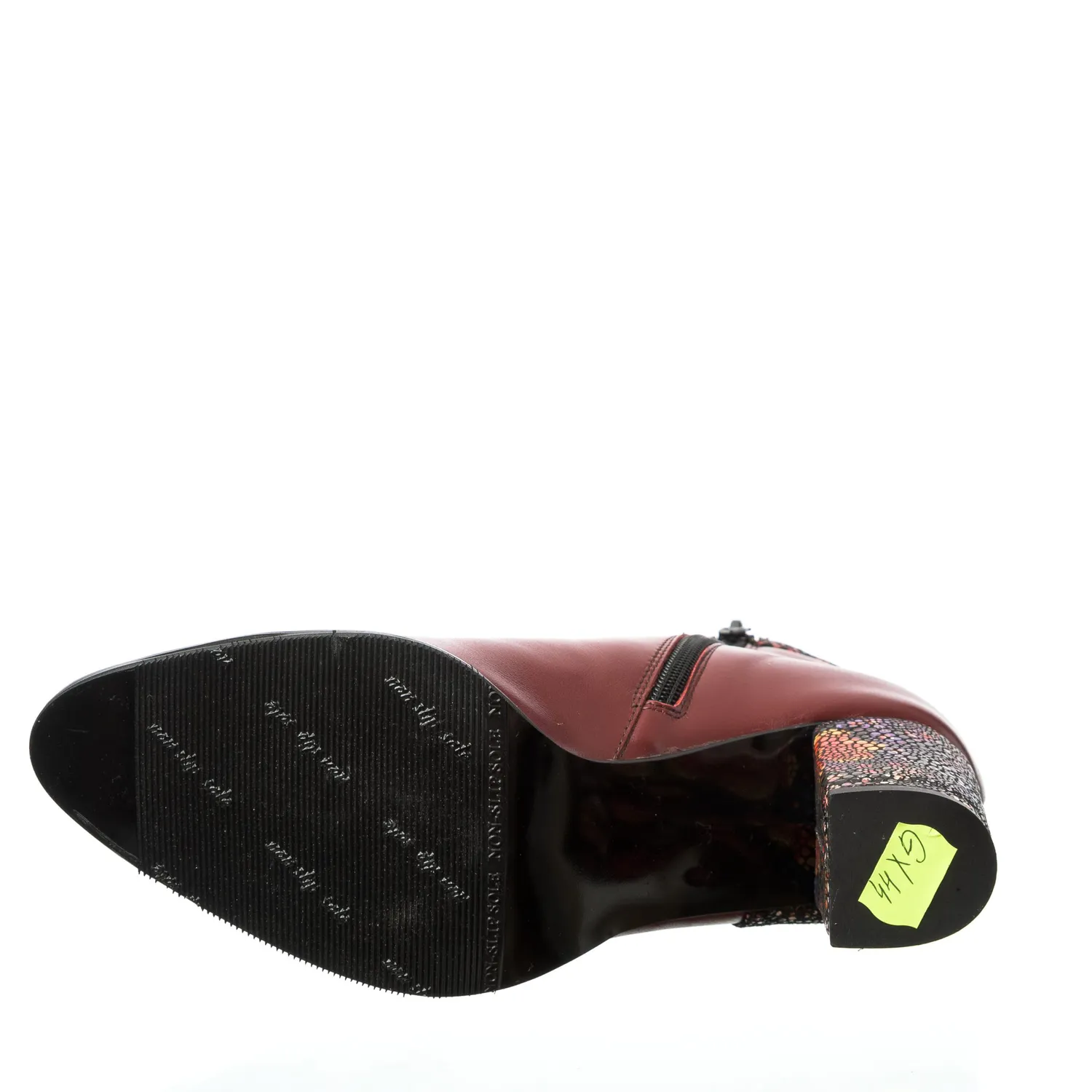 Catinca Shoes GX44 BBF ghete dama piele naturala bordo