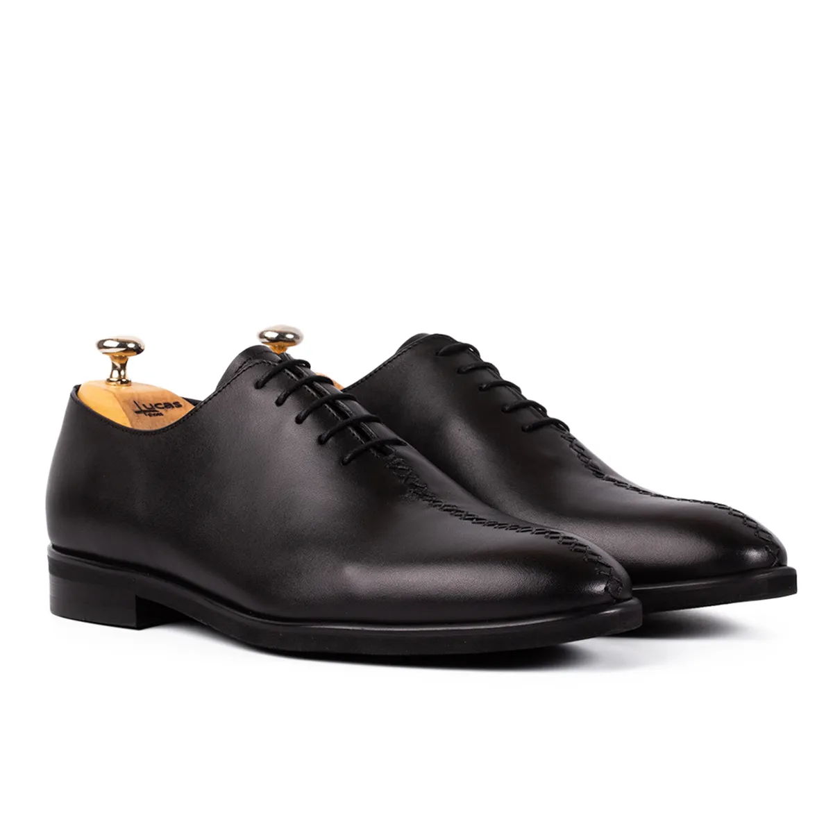 Lucas Elegant 902A pantofi barbati negri piele naturala