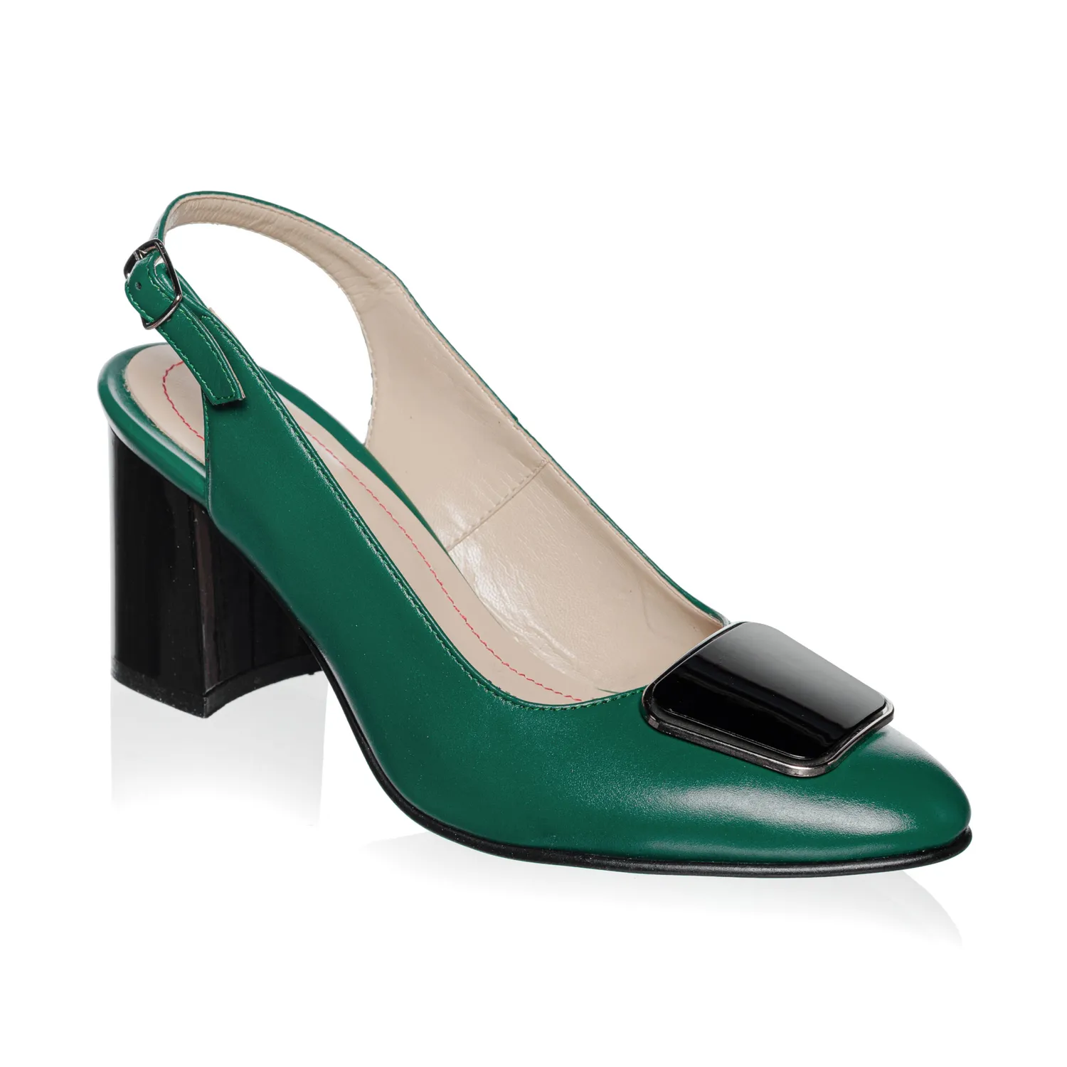 Catinca Shoes D35 VB sandale dama verde piele