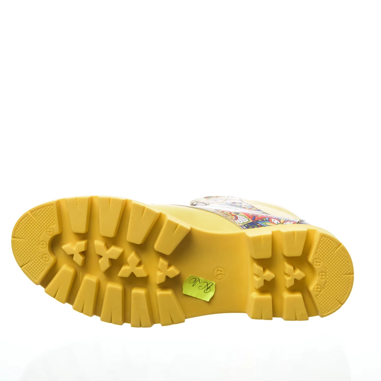 Catinca Shoes BC20 GBM3D bocanci dama piele galben