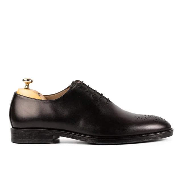 Lucas Shoes Elegant 900 pantofi barbati negru pictati manual