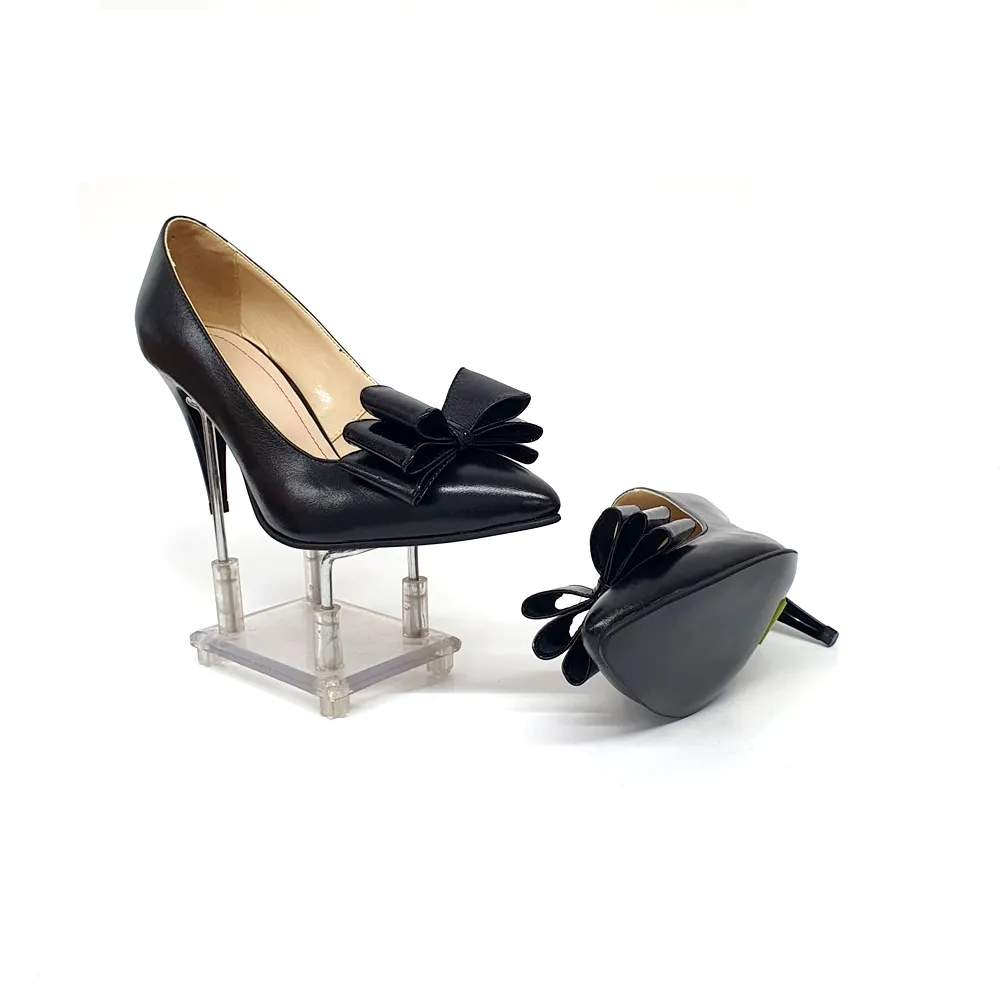 Catinca Shoes A15 NBL pantofi dama piele neagra box lac