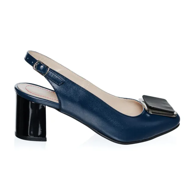 Catinca Shoes D41 BL sandale dama piele albastru box