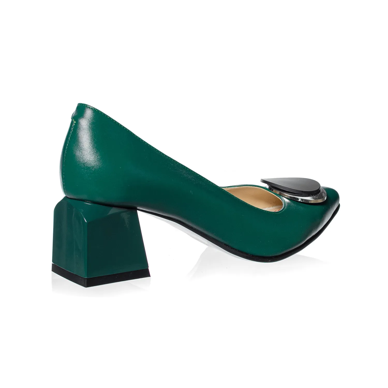 Catinca Shoes A33 VB pantofi dama piele verde box