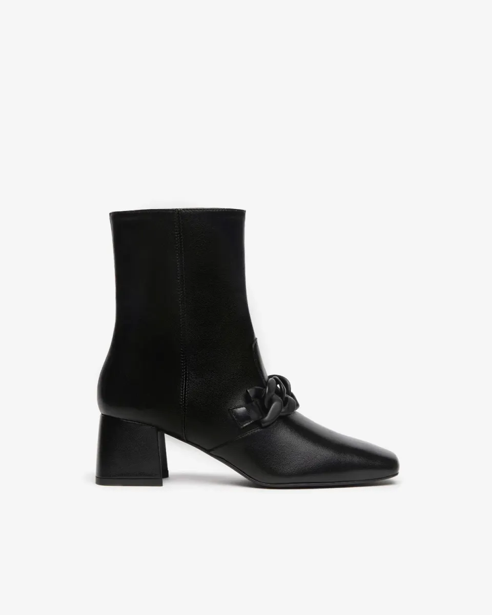 NeroGiardini botine dama piele elegante iarna