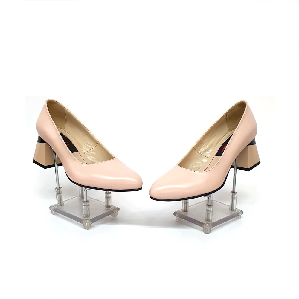 Catinca Shoes A18 NUB pantofi dama piele nude box