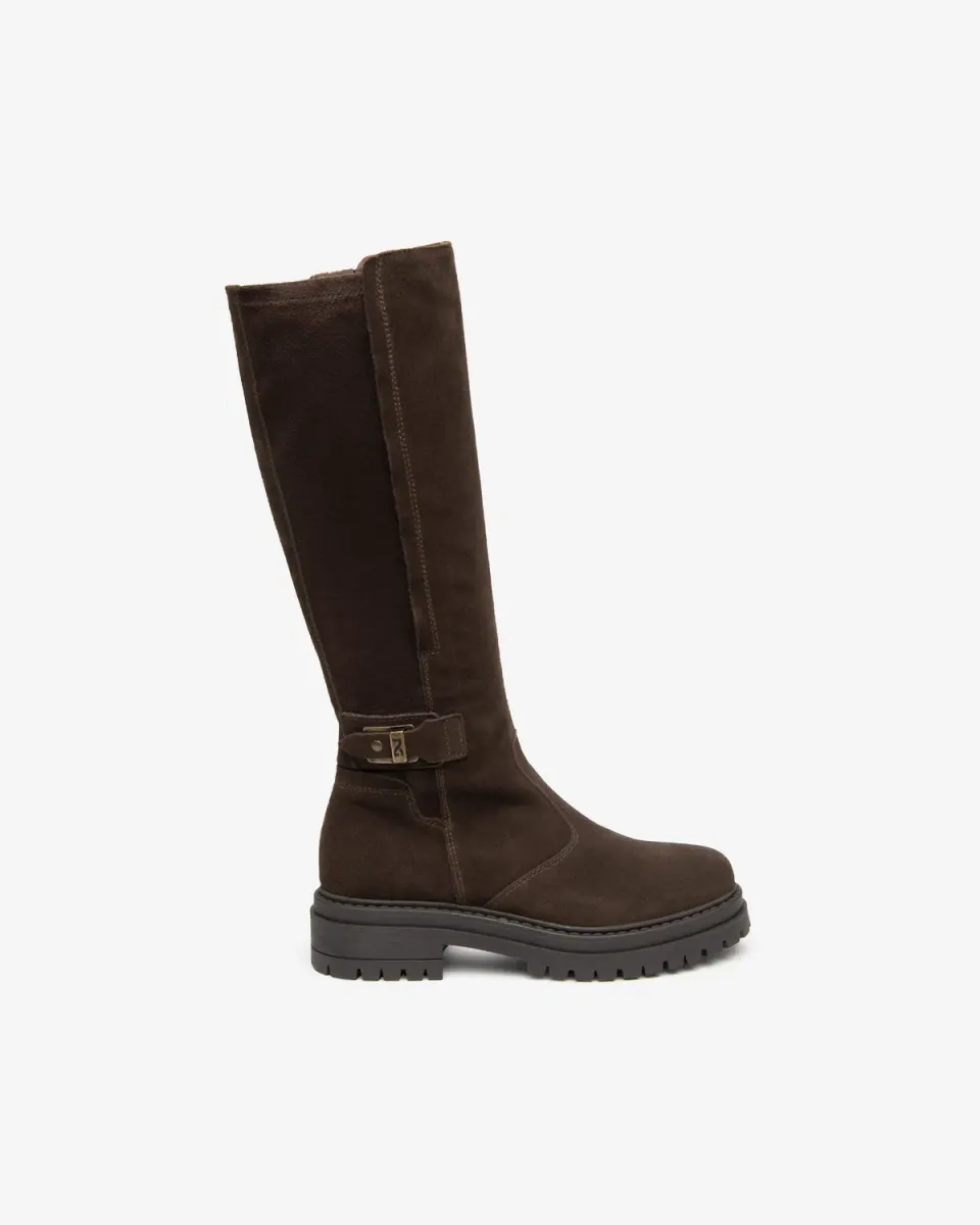 NeroGiardini cizme piele dama toc 40mm fermoar