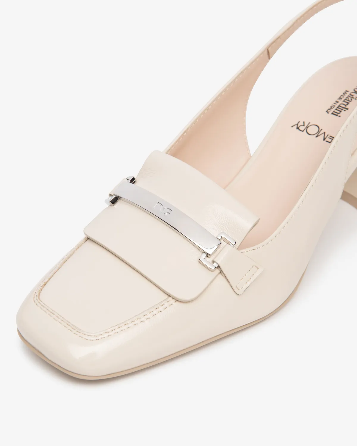 NeroGiardini pantofi slingback piele dama cu bareta