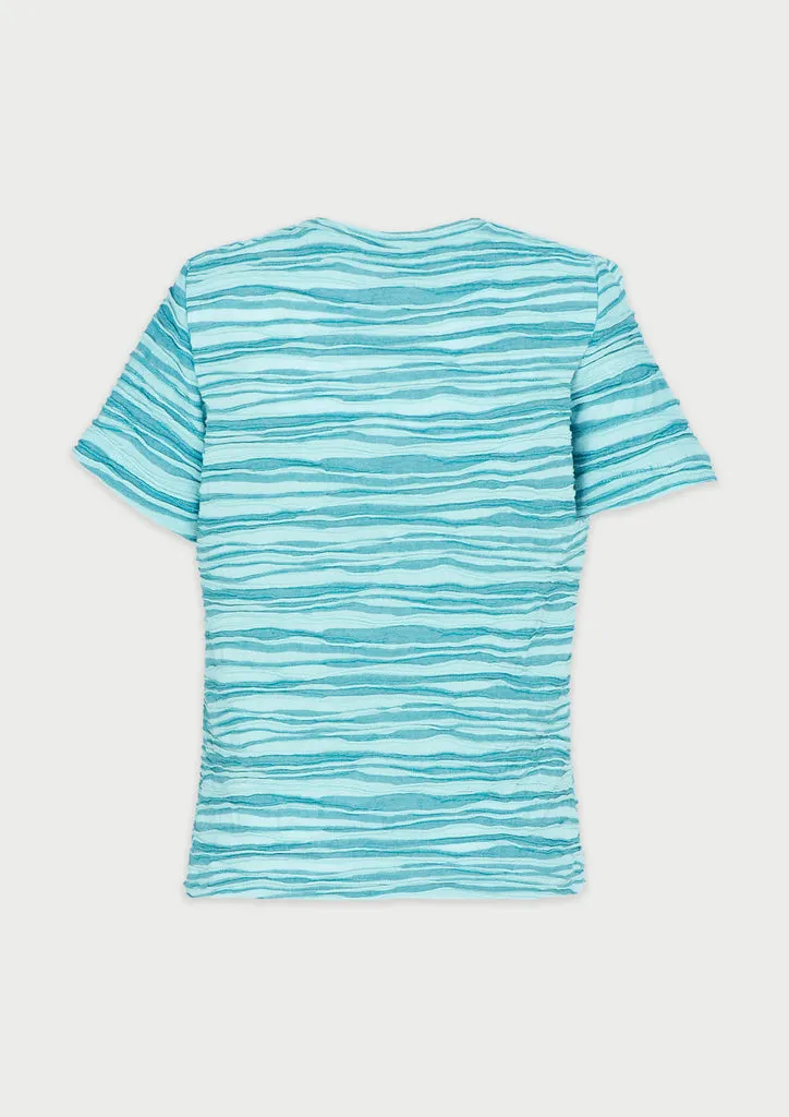 Flagelus Hun Blue tricou barbati albastru bumbac