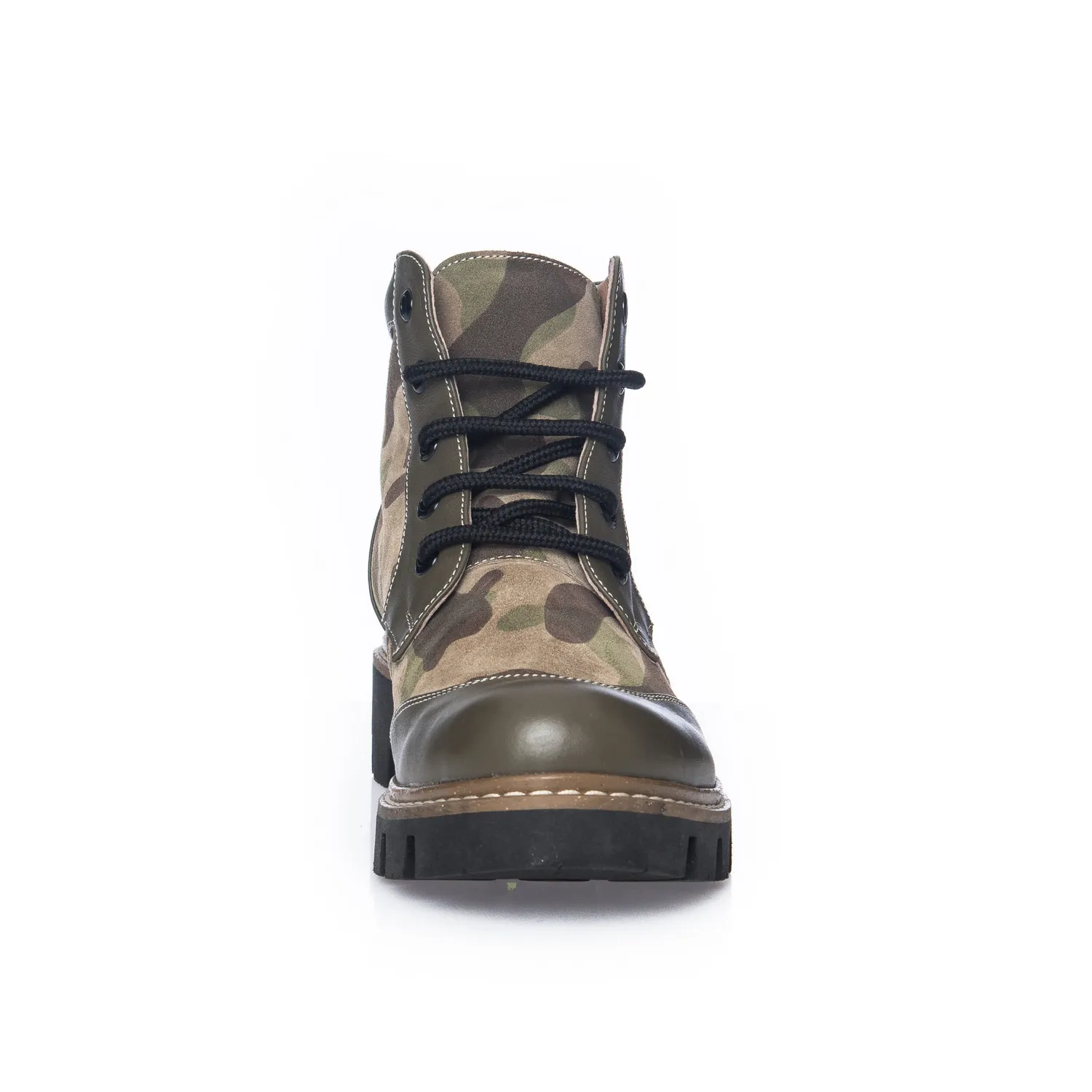 Catinca Shoes G28 KA bocanci dama piele kaki
