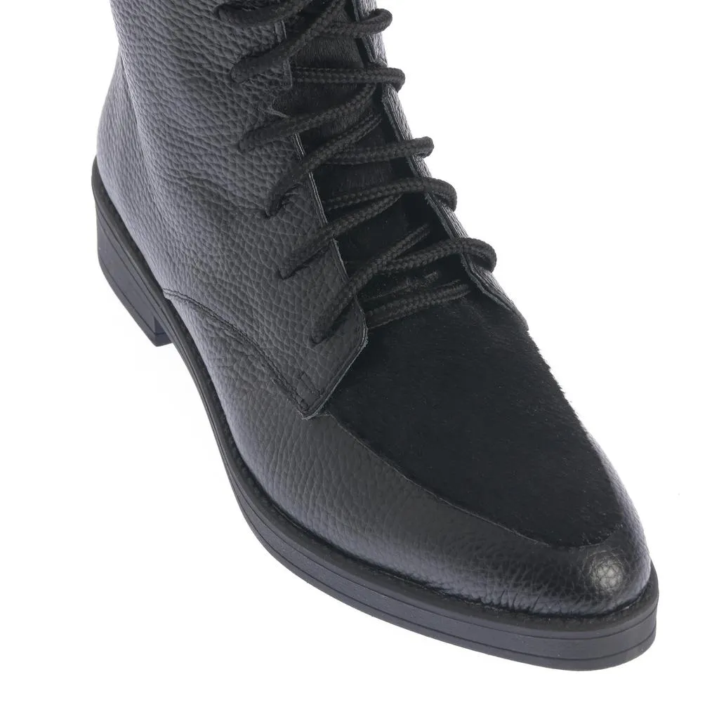 Ana Urbana Shoes Alma bocanci negri piele