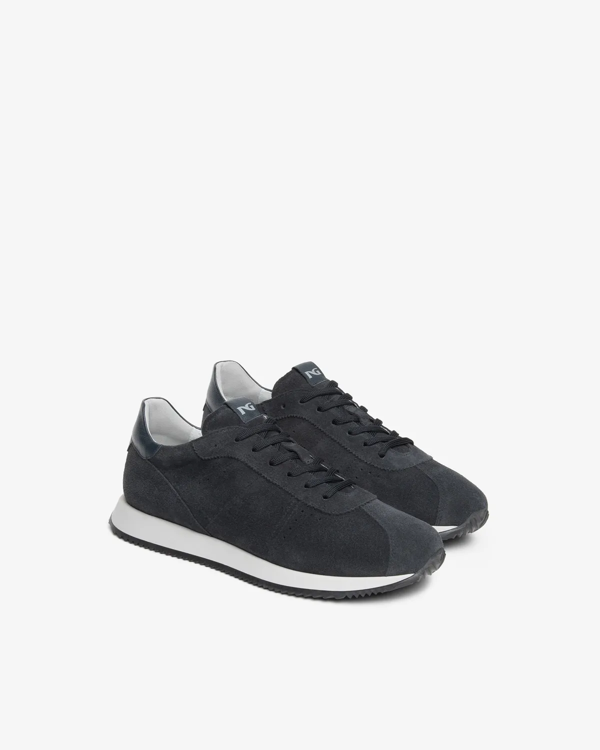 NeroGiardini Sneakers Barbati Piele si Piele Intoarsa