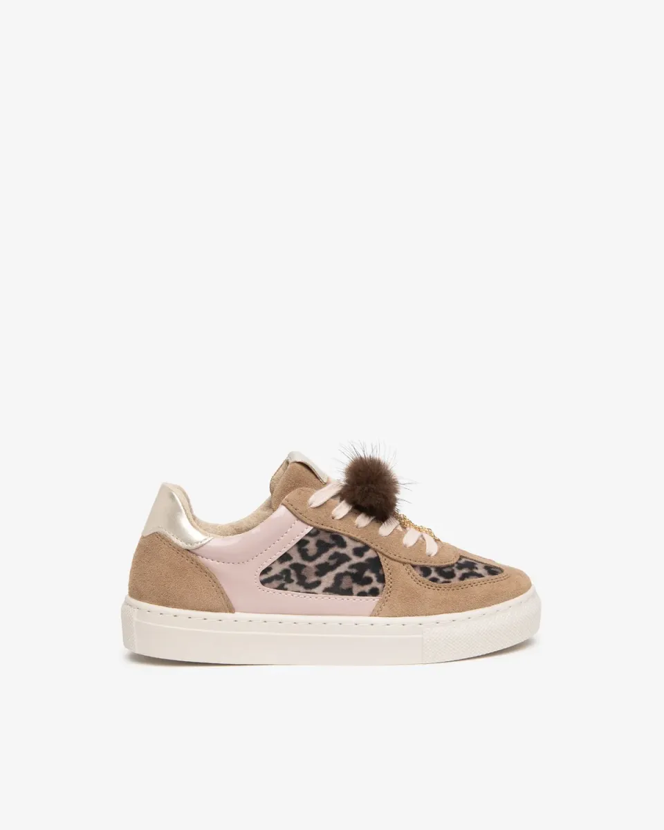 NeroGiardini sneakers adolescente piele animal print