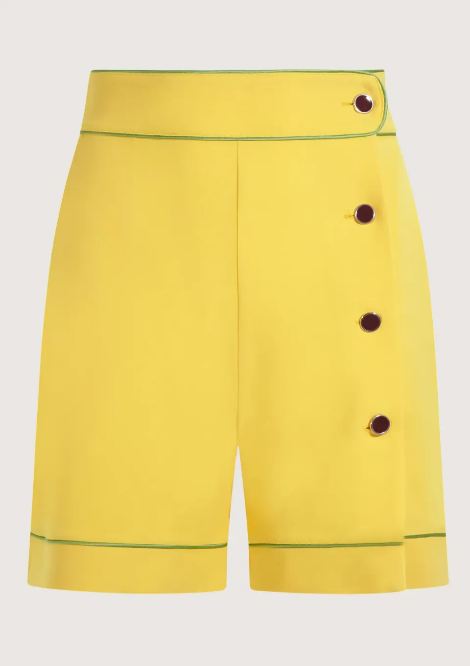 Flagelus Golf Yellow pantaloni scurti galbeni