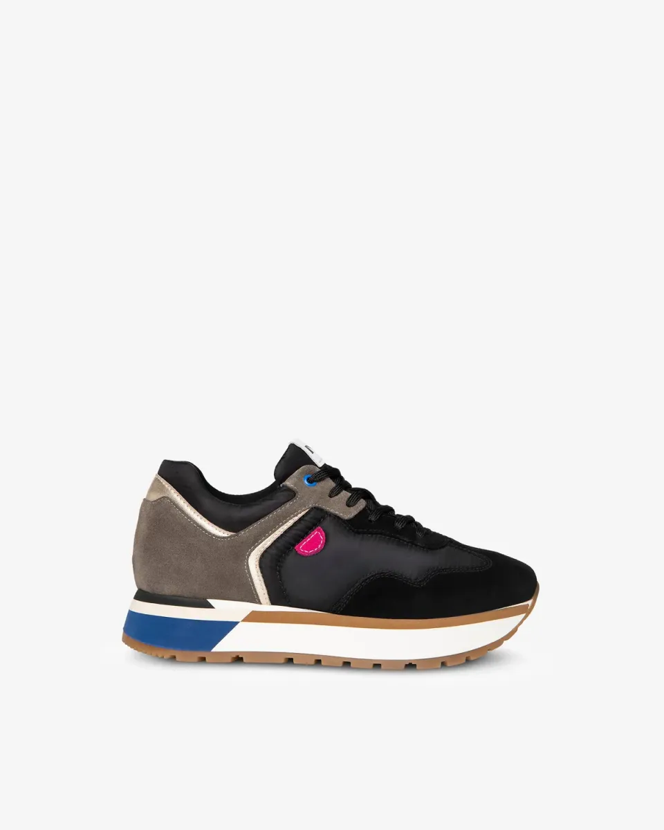 NeroGiardini sneakers dama piele si piele intoarsa