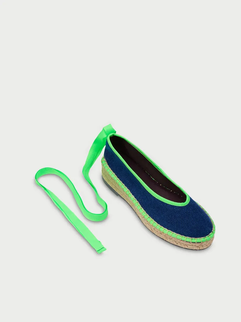 Flagelus Summer Swing Blue balerini in bleumarin