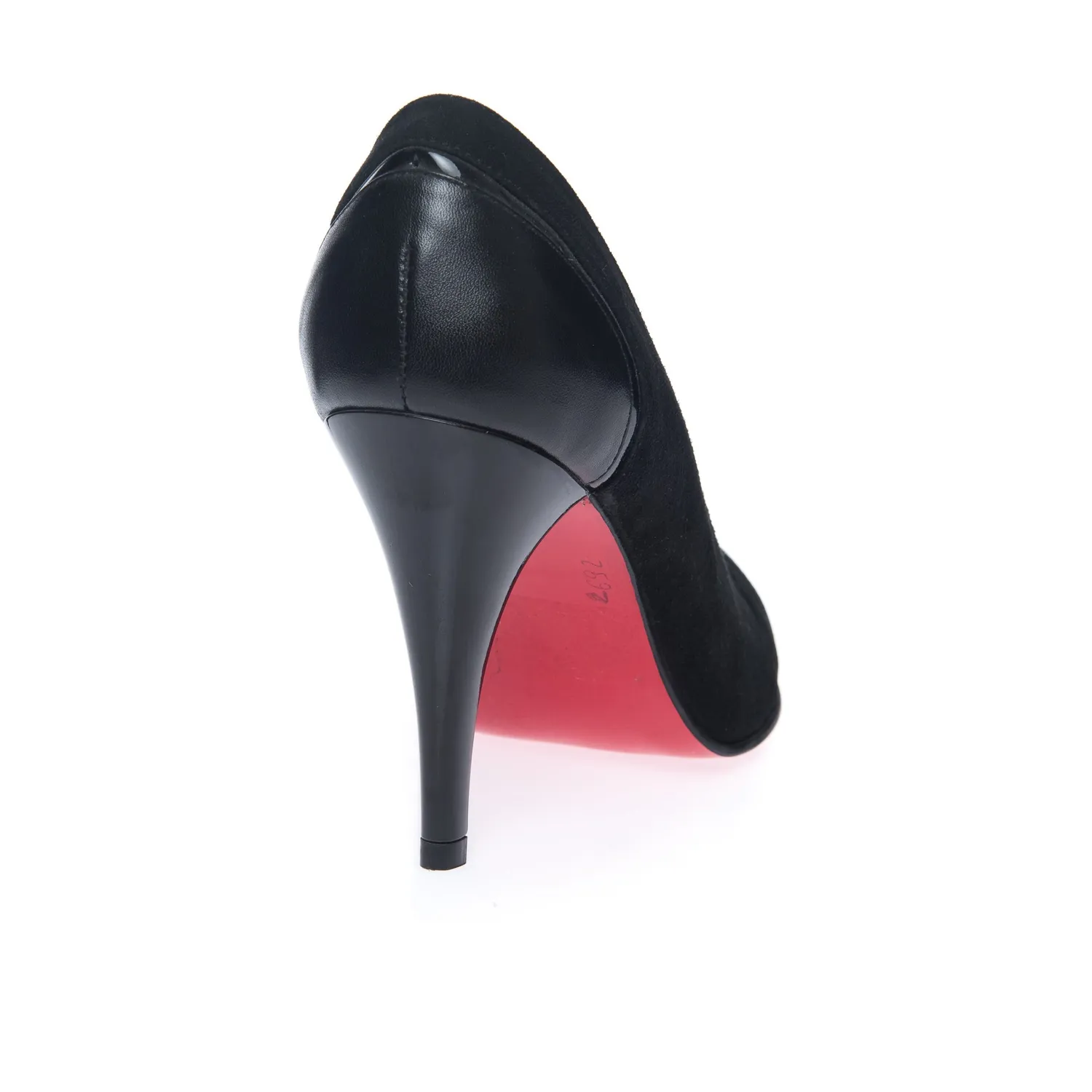 Catinca Shoes 2692 ANL pantofi stiletto dama negri piele