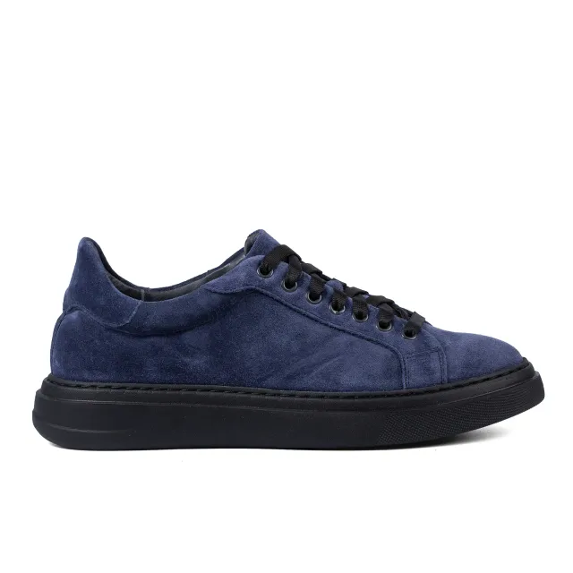 Lucas Shoes 510 Chile sneaker bărbați blue velur piele