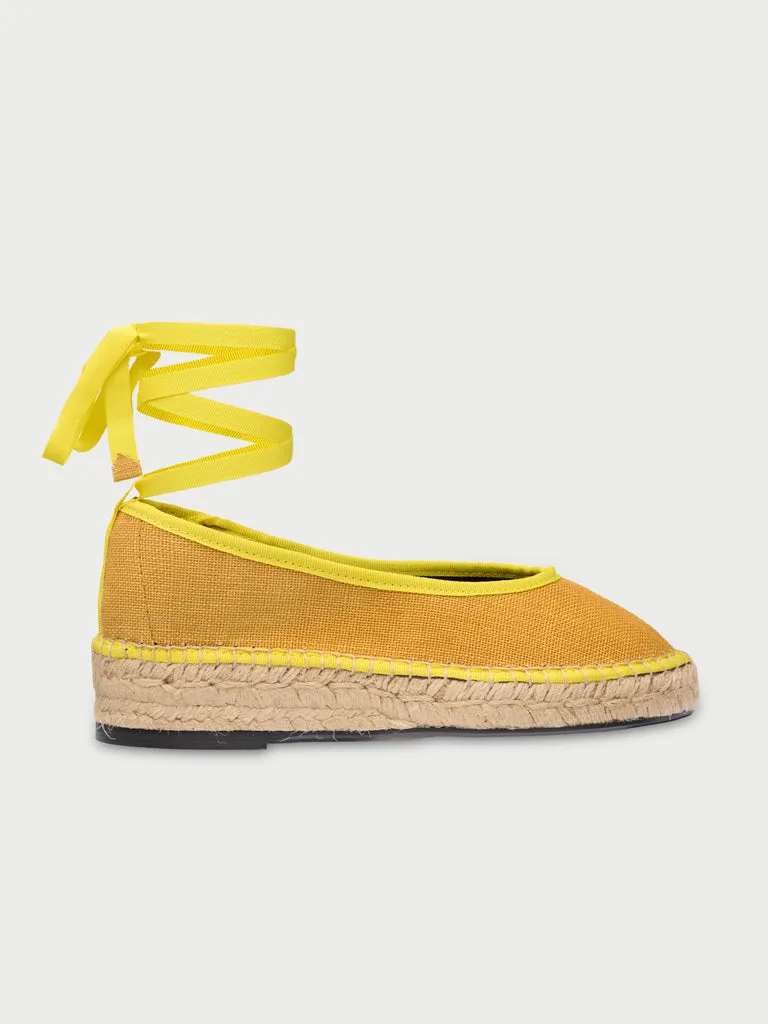 Flagelus Summer Swing Yellow balerini in galben inchis