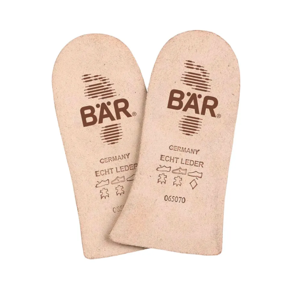 BÄR Heel 4 mm Slim semi-branț piele natural
