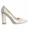 Catinca Shoes 2696 MABN pantofi dama piele mozaic auriu