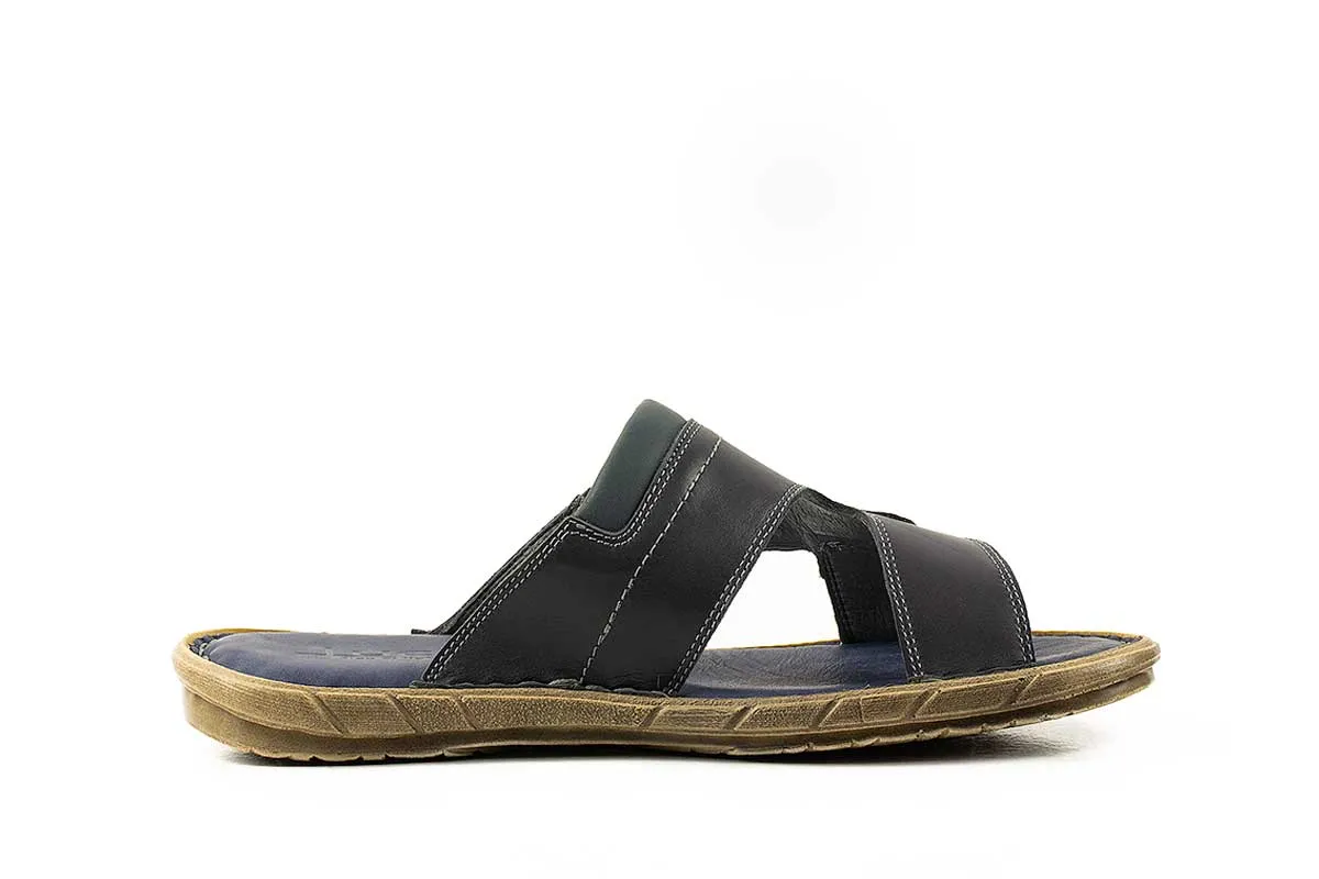 Lucas Shoes 300 sandale gri piele