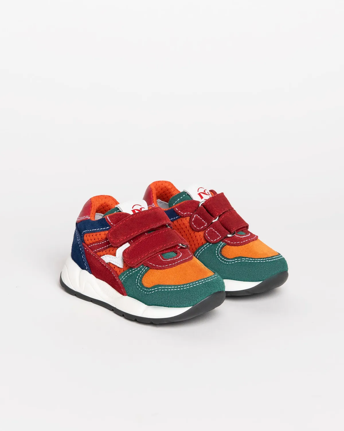NeroGiardini pantofi sport bebelusi velur piele