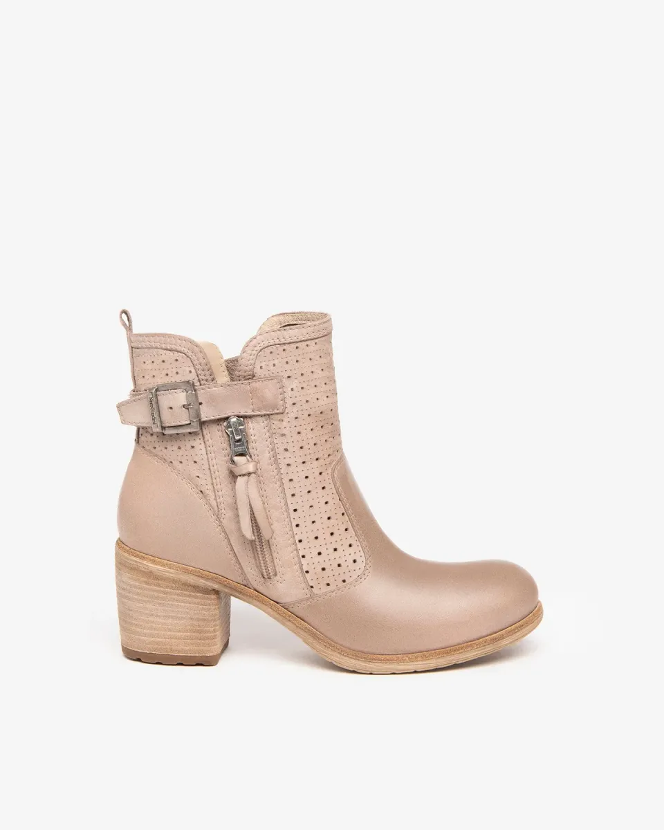 NeroGiardini botine dama piele scurte glam