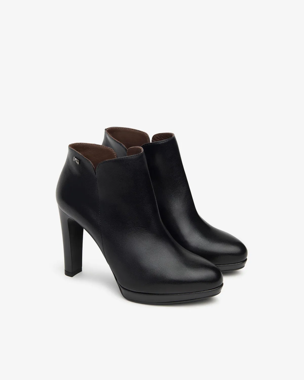 NeroGiardini Premium botine dama piele toc 100 mm