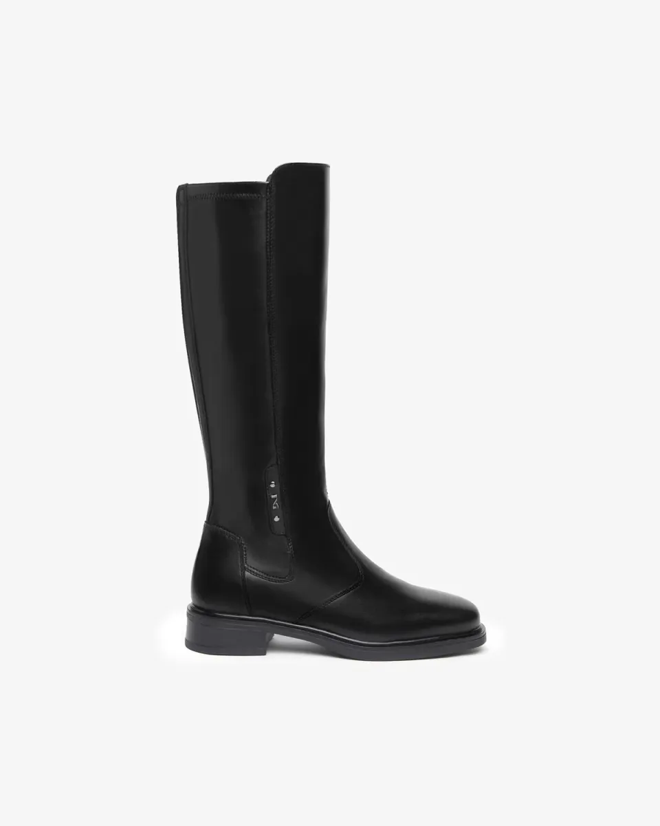 NeroGiardini cizme piele dama toc 30 mm